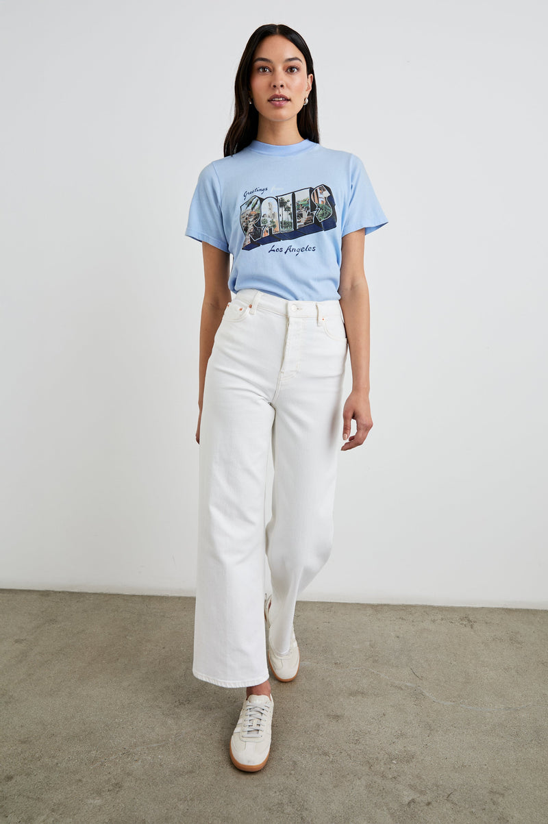 Rails - Boyfriend T-Shirt - Rails Los Angeles Blue