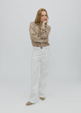 STILL HERE - Buckle Jeans - Milk