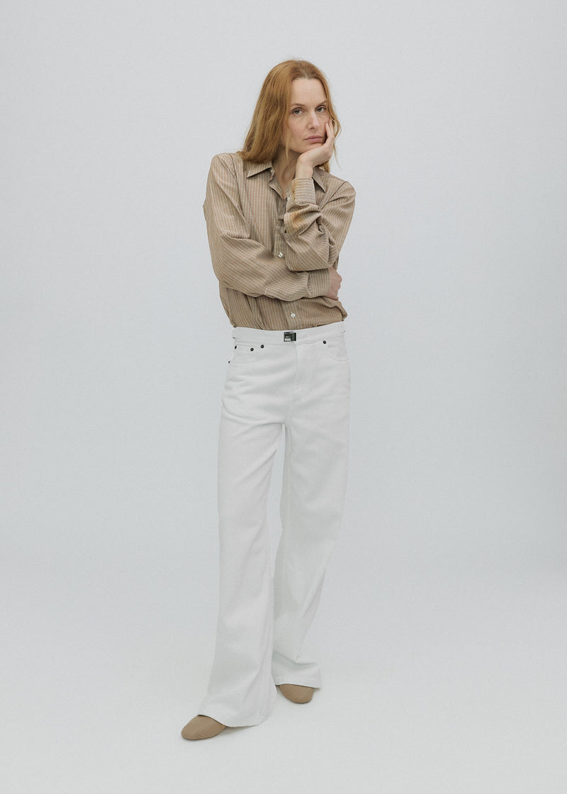 STILL HERE - Buckle Jeans - Milk