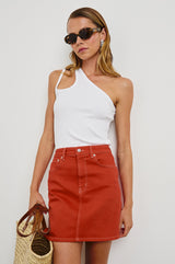 Rails - Burbank Skirt - Terracotta