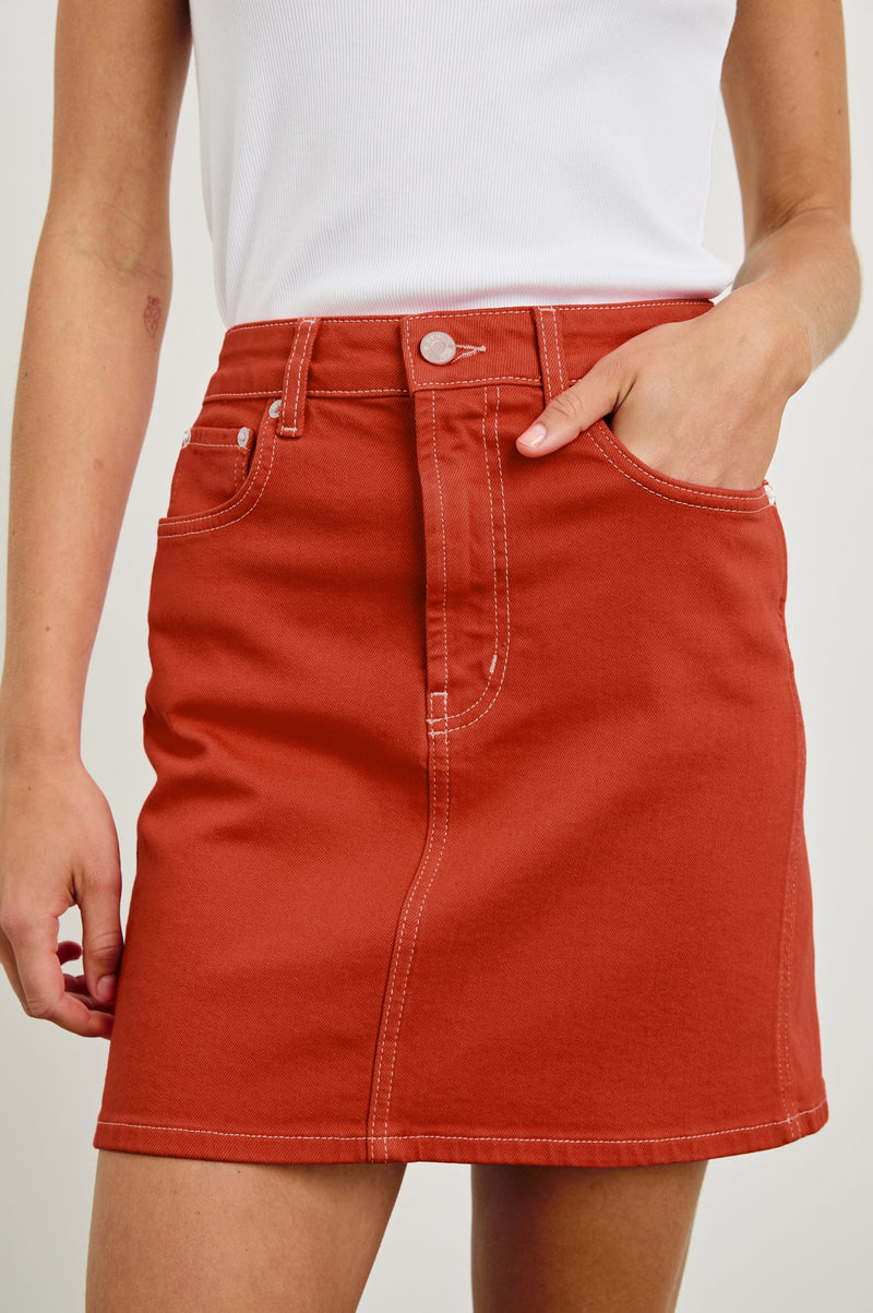 Rails - Burbank Skirt - Terracotta
