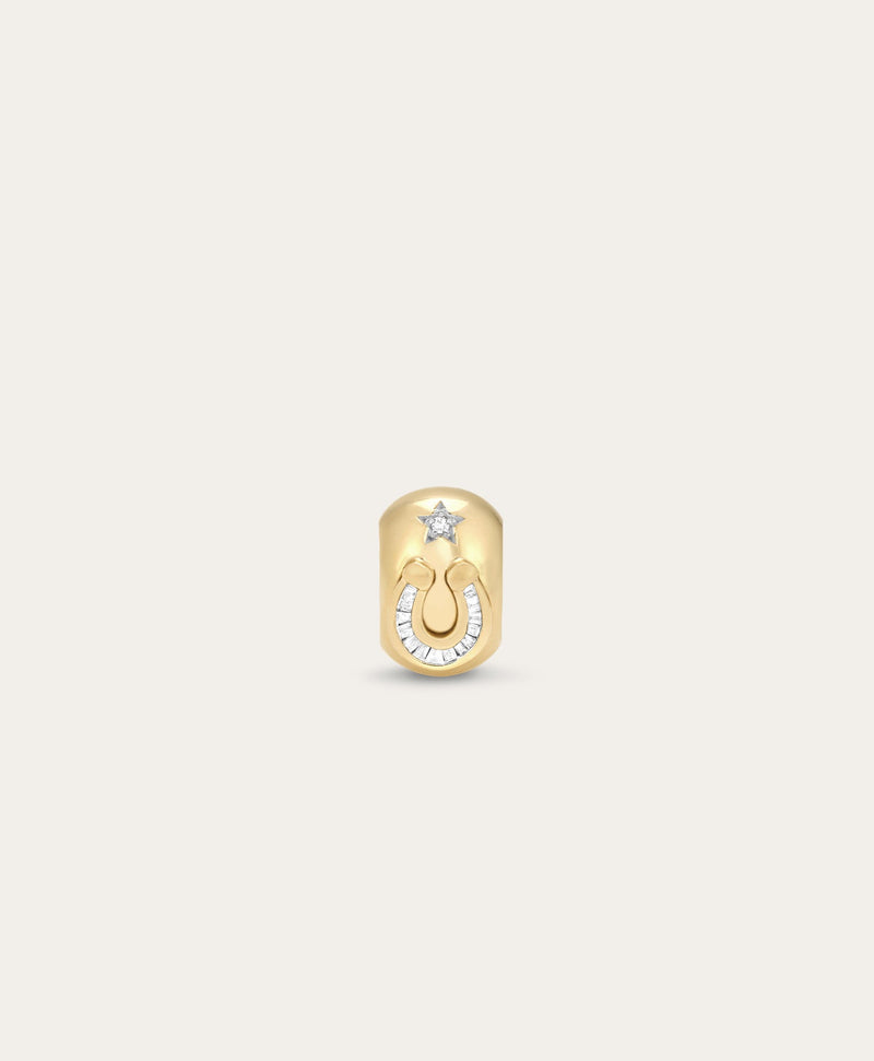 Adina Reyter - Baguette Horseshoe Lucky Big Bead