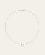 Adina Reyter - Baguette Horseshoe Necklace in Sterling Silver