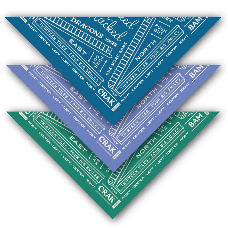 YouMahj Stacked n Racked Bandana
