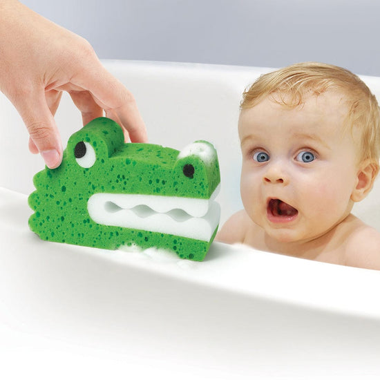 Bath Biters Croc Sponge