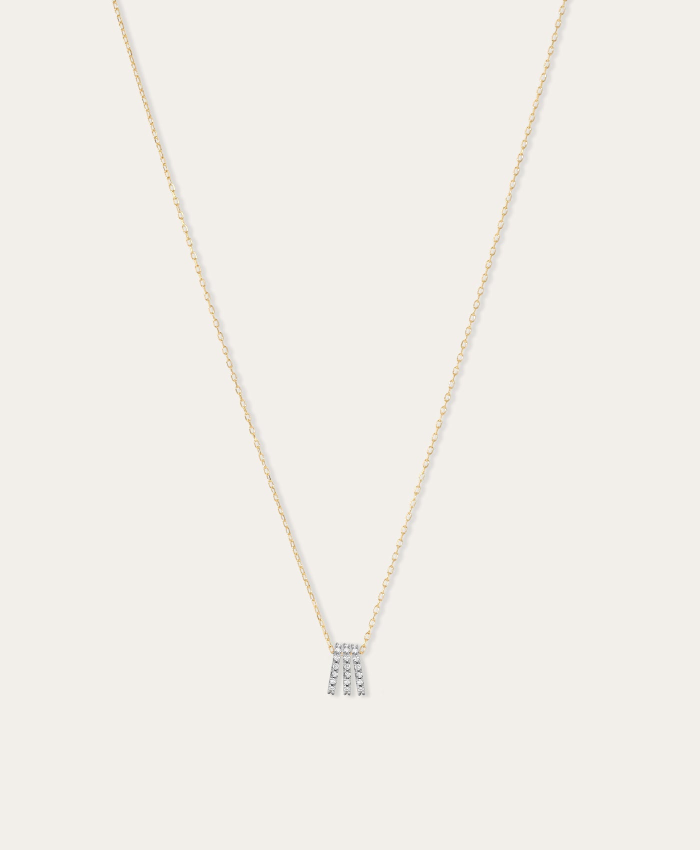 Adina Reyter - Bead Party Diamond 3s Company Necklace
