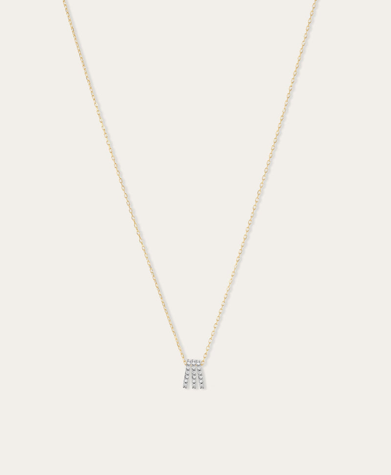 Adina Reyter - Bead Party Diamond 3s Company Necklace