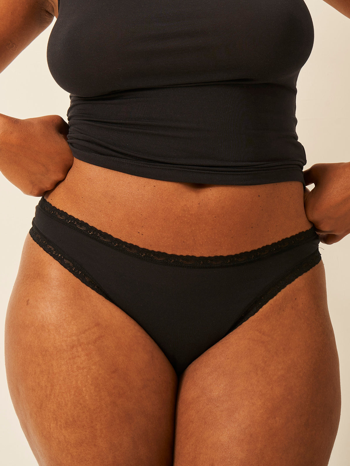 Thong Four Pack - Black