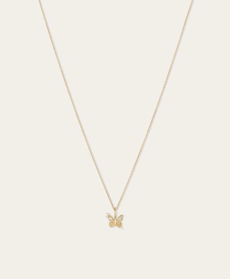 Adina Reyter Diamond Butterfly Mini Charm