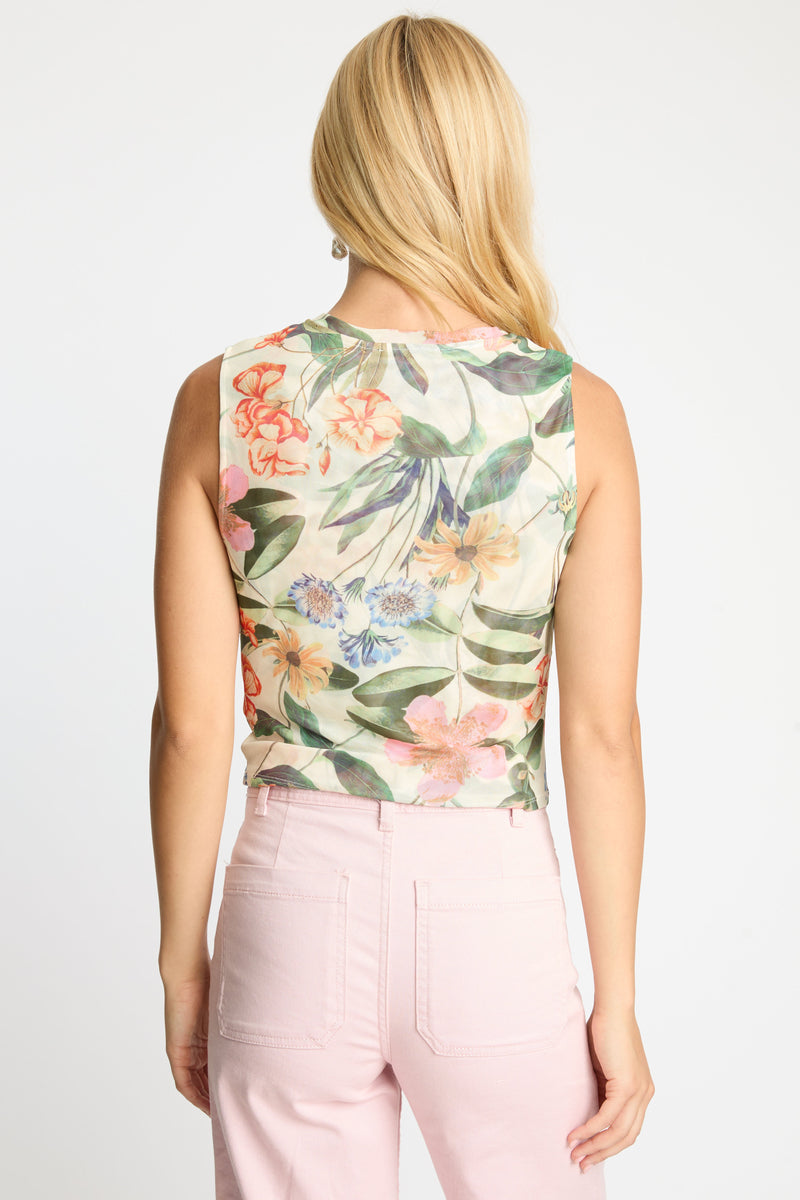 Caballero - Devi Top - Buttercream Floral