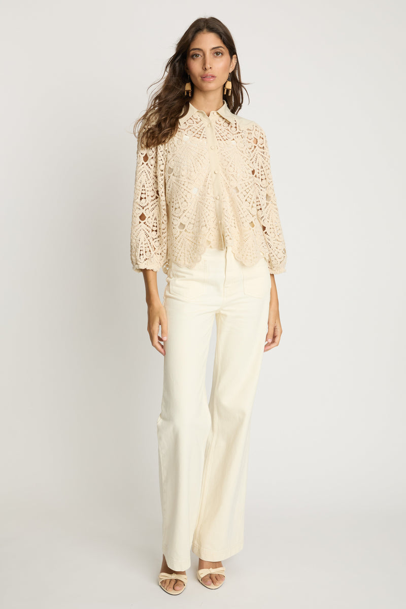 Caballero - Juliette Top - Natural Lace