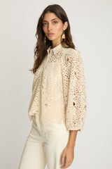 Caballero - Juliette Top - Natural Lace