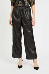 Max Pant in Black Vegan Leather