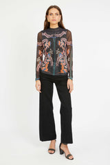 Marta Top in Zulu Prince Cheetah