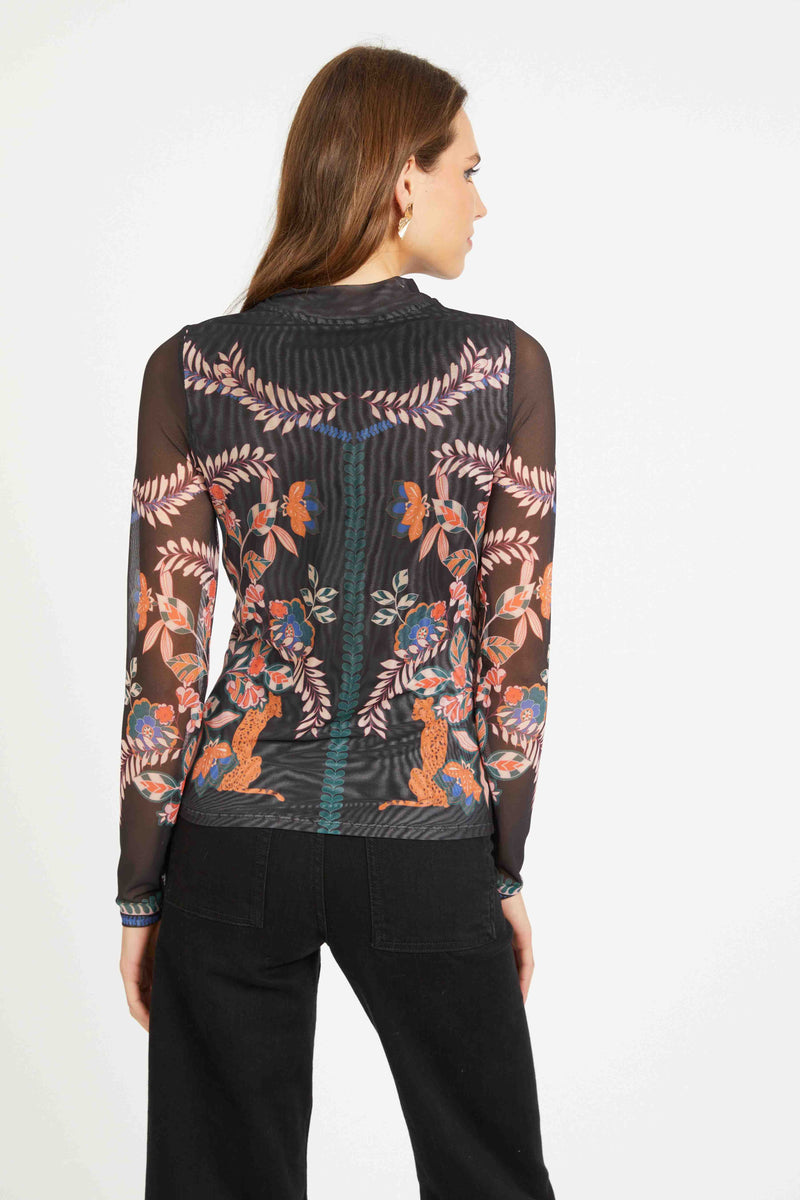 Marta Top in Zulu Prince Cheetah