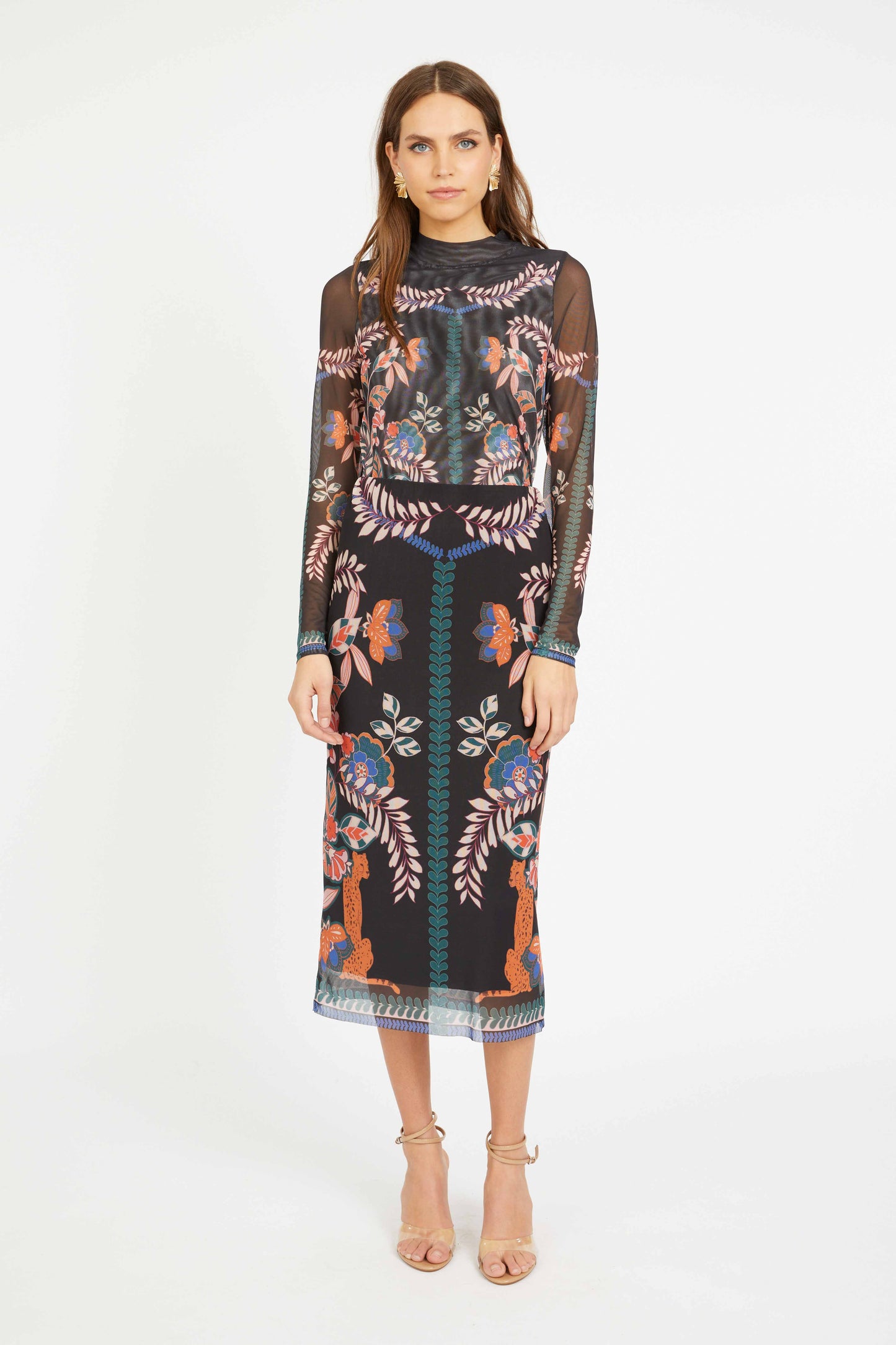 Marta Top in Zulu Prince Cheetah