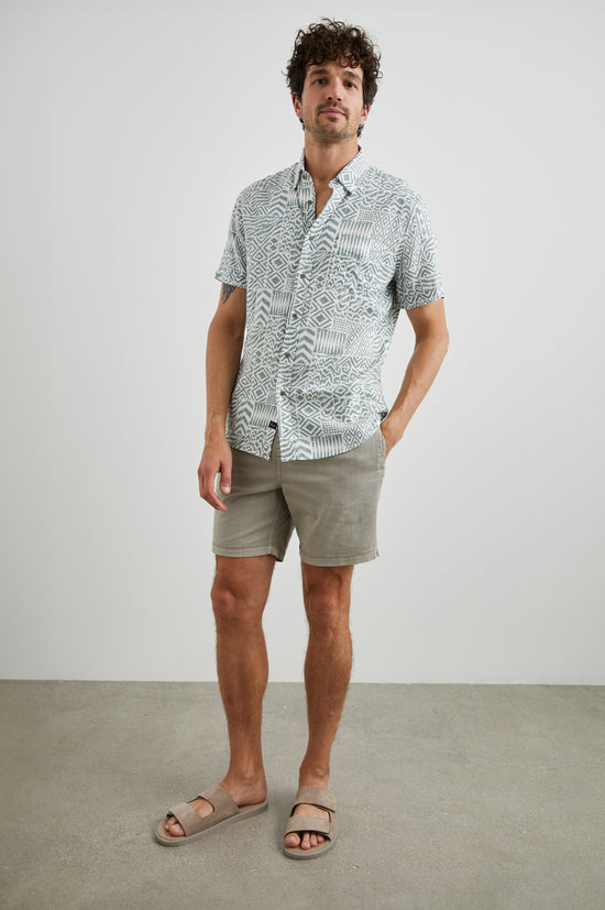 Carson Shirt, Bambu Block Kalamata