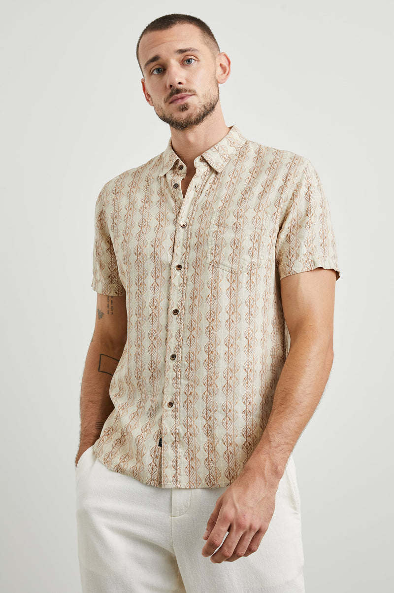 Rails Mens - Carson Shirt - Cherub Spring Ochre