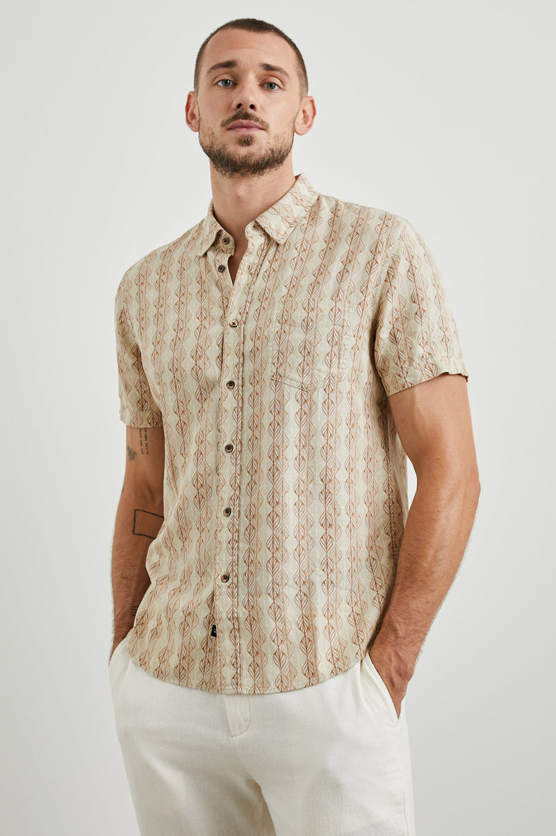 Rails Mens - Carson Shirt - Cherub Spring Ochre