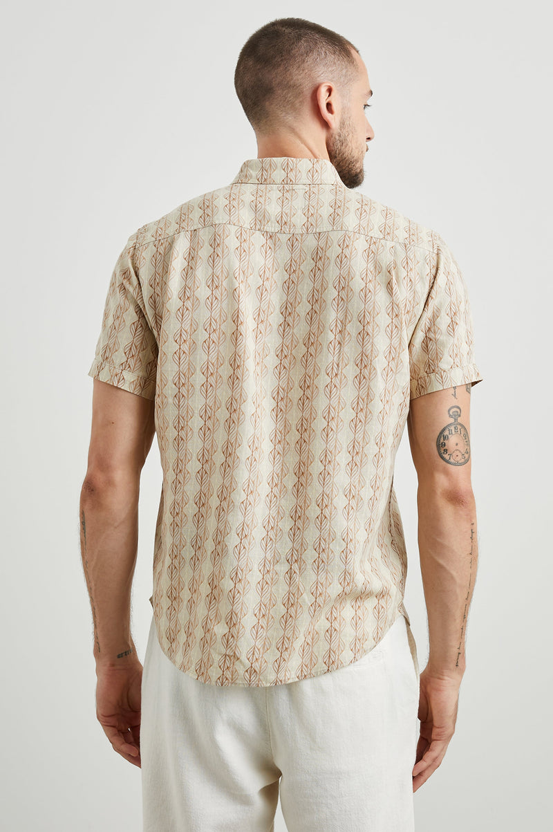 Rails Mens - Carson Shirt - Cherub Spring Ochre