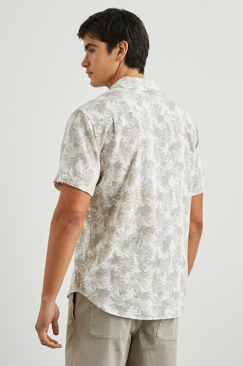 Rails Mens - Carson Shirt - Dotted Fronds Seneca