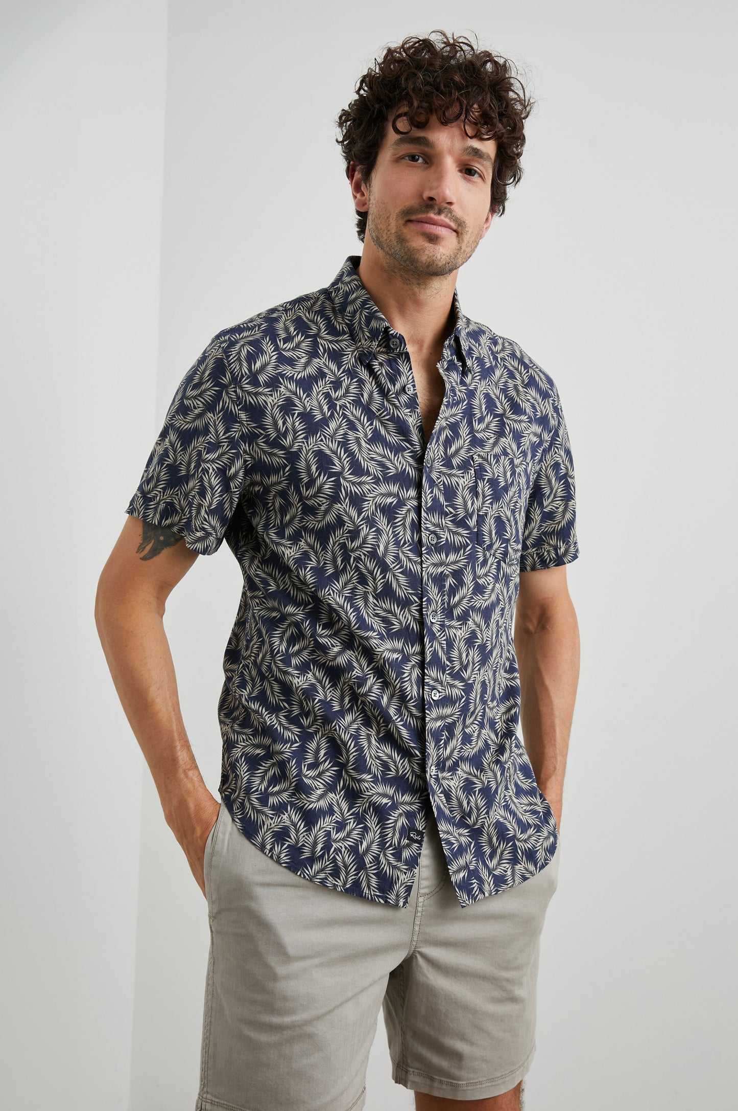 Rails - Carson Shirt - Palm American Navy