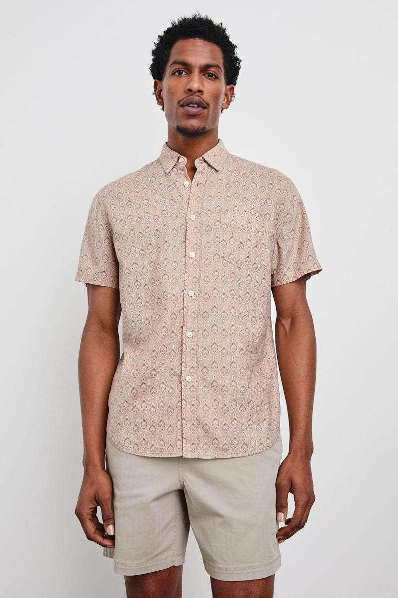 Rails - Carson Shirt - Pendant Batik Flamingo