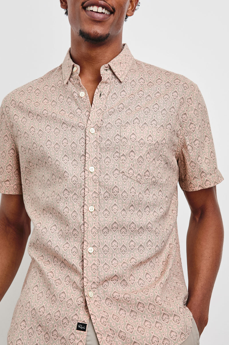 Rails - Carson Shirt - Pendant Batik Flamingo