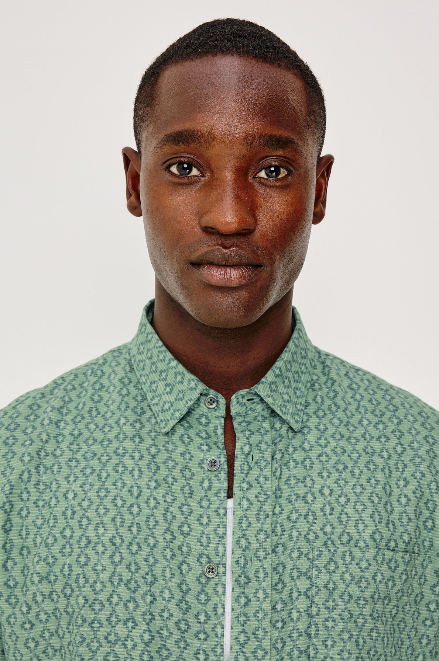 Rails Men's - Carson Shirt - Wavy Batik Aqua