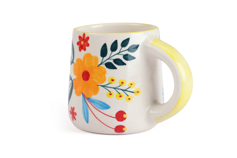 Floral Extravaganza Coffee Mug- Multi