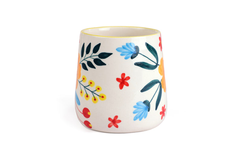 Floral Extravaganza Coffee Mug- Multi