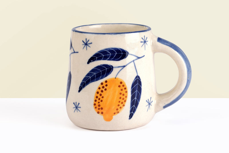 Lemon Coffee Mug- Yellow