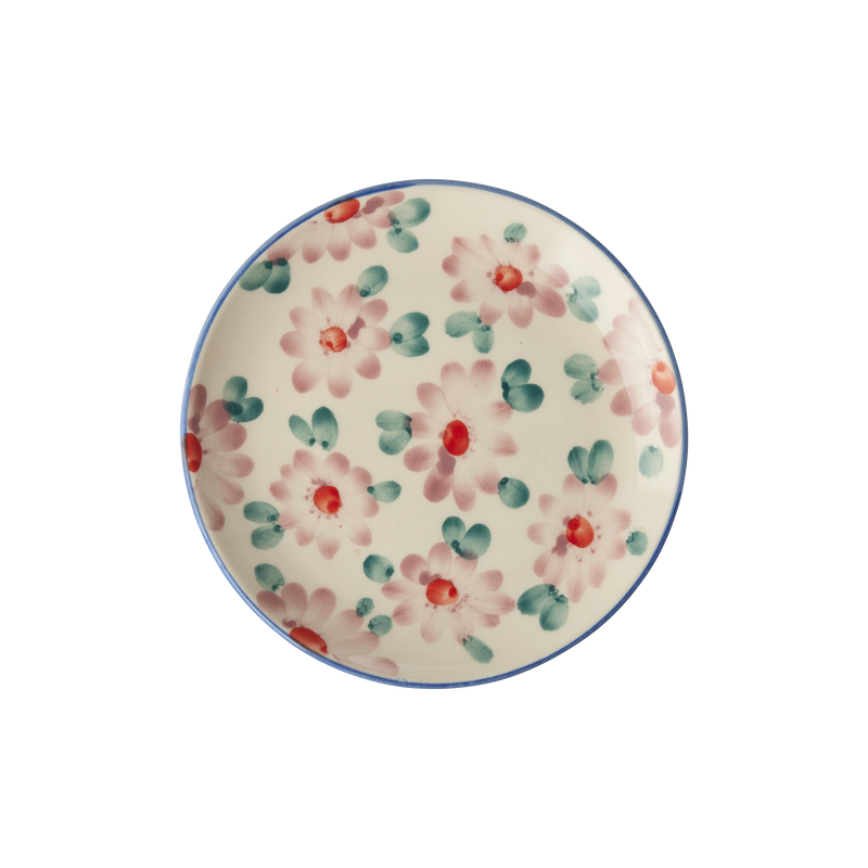 Hand-Painted Cake Plate