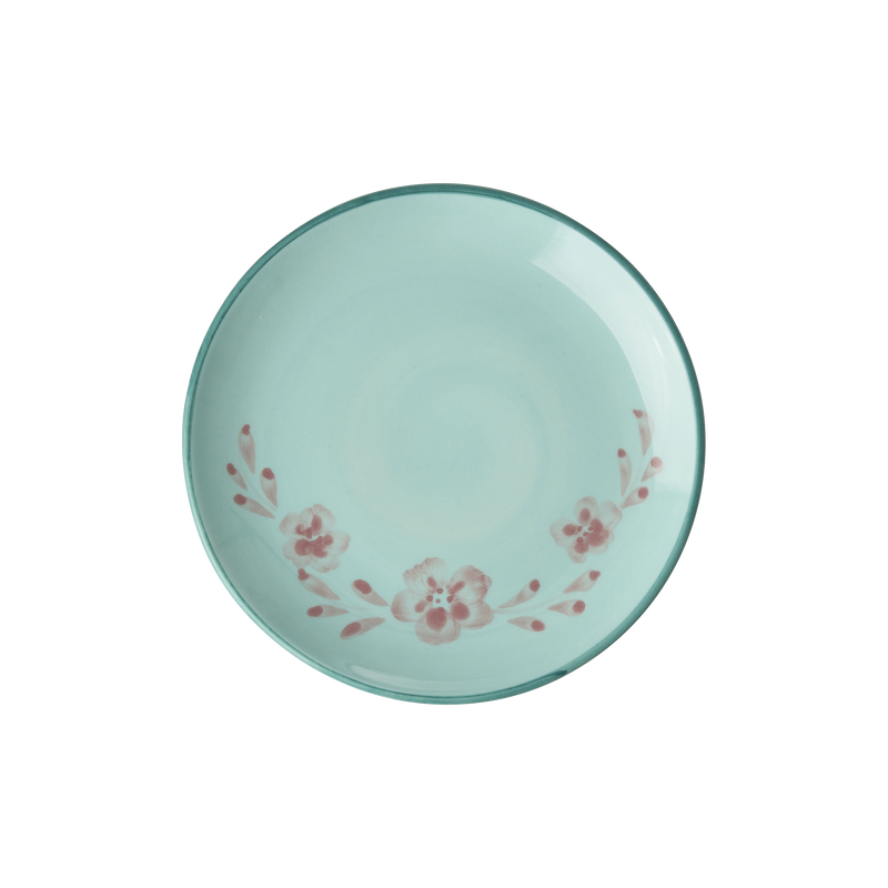 Hand-Painted Cake Plate
