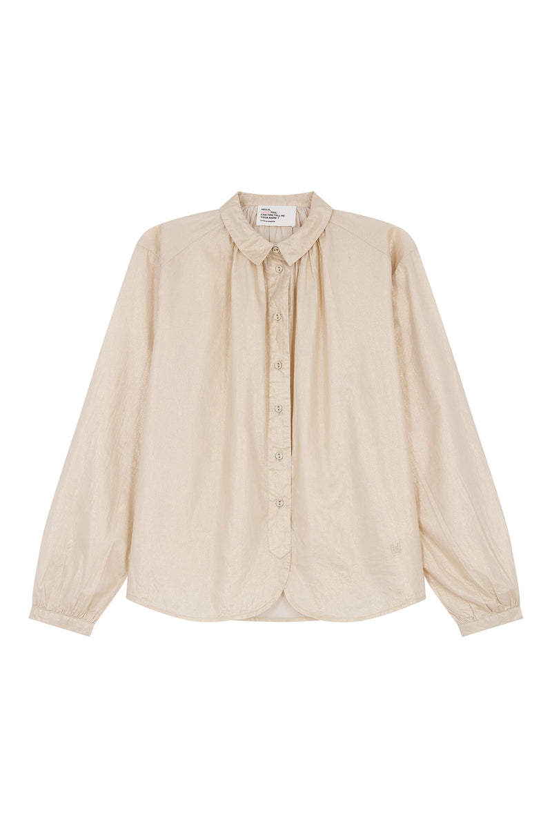 Leon & Harper - Chemise Cob Foil - Gold