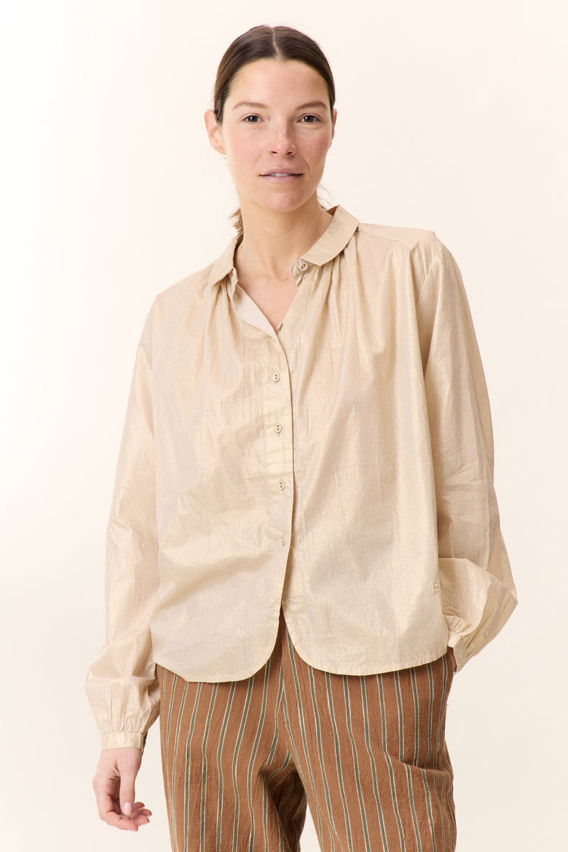 Leon & Harper - Chemise Cob Foil - Gold