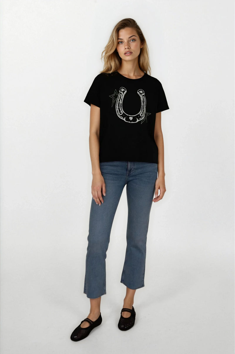 CHRLDR - Lucky Perfect Tee - Vintage Black