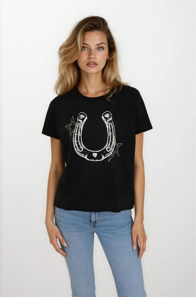 CHRLDR - Lucky Perfect Tee - Vintage Black
