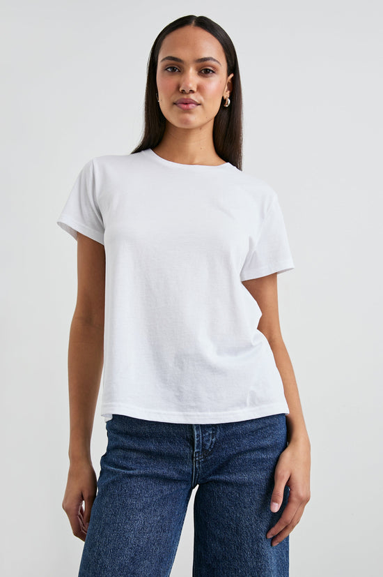 Rails - Classic Crew Neck Tshirt - White