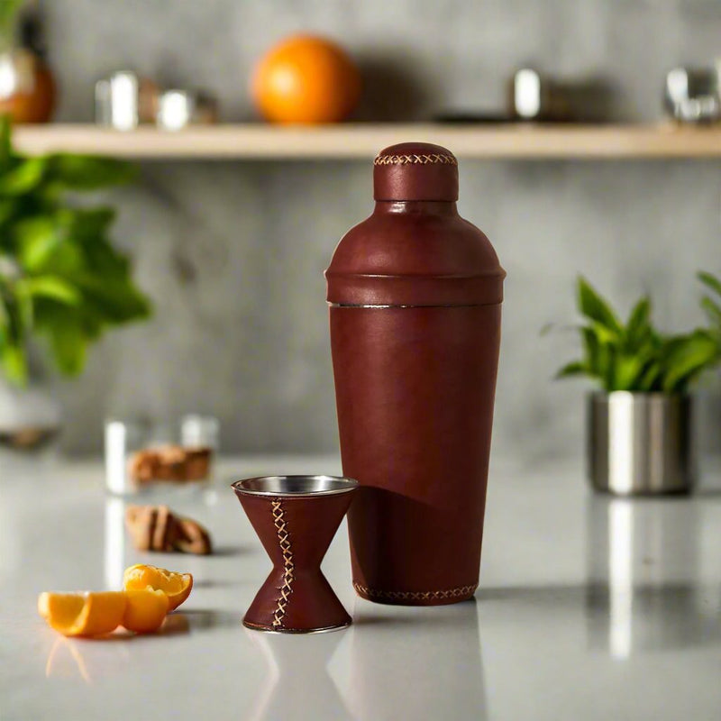 Bati Goods - Salud The All Leather Cocktail Shaker Collection