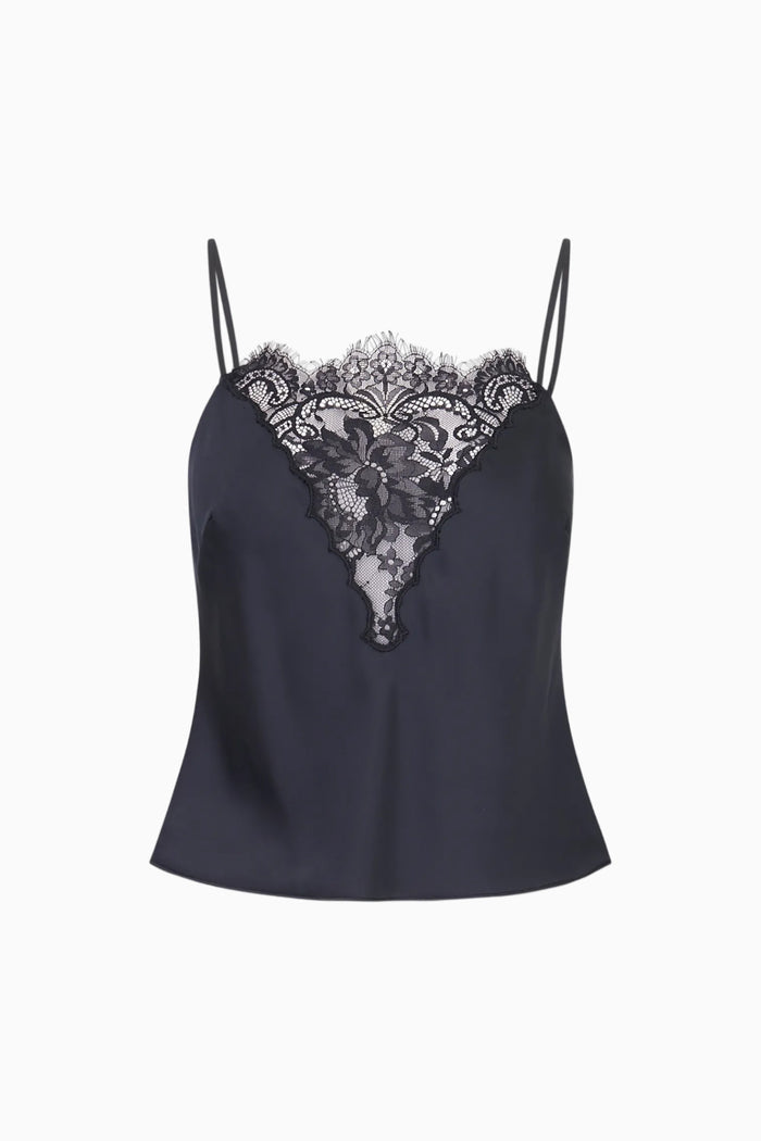 LoveShackFancy - Constantina Top - Black