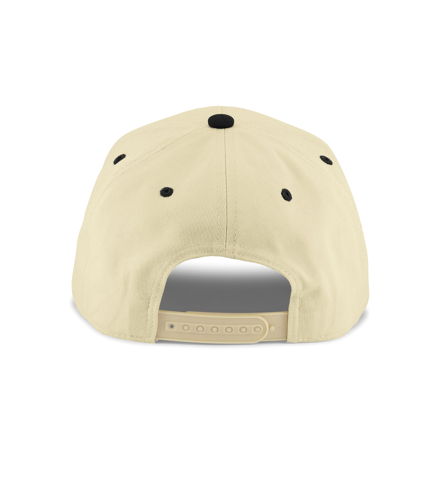 19th Hole Hat - Cream & Black Snapback