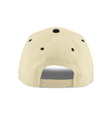 19th Hole Hat - Cream & Black Snapback
