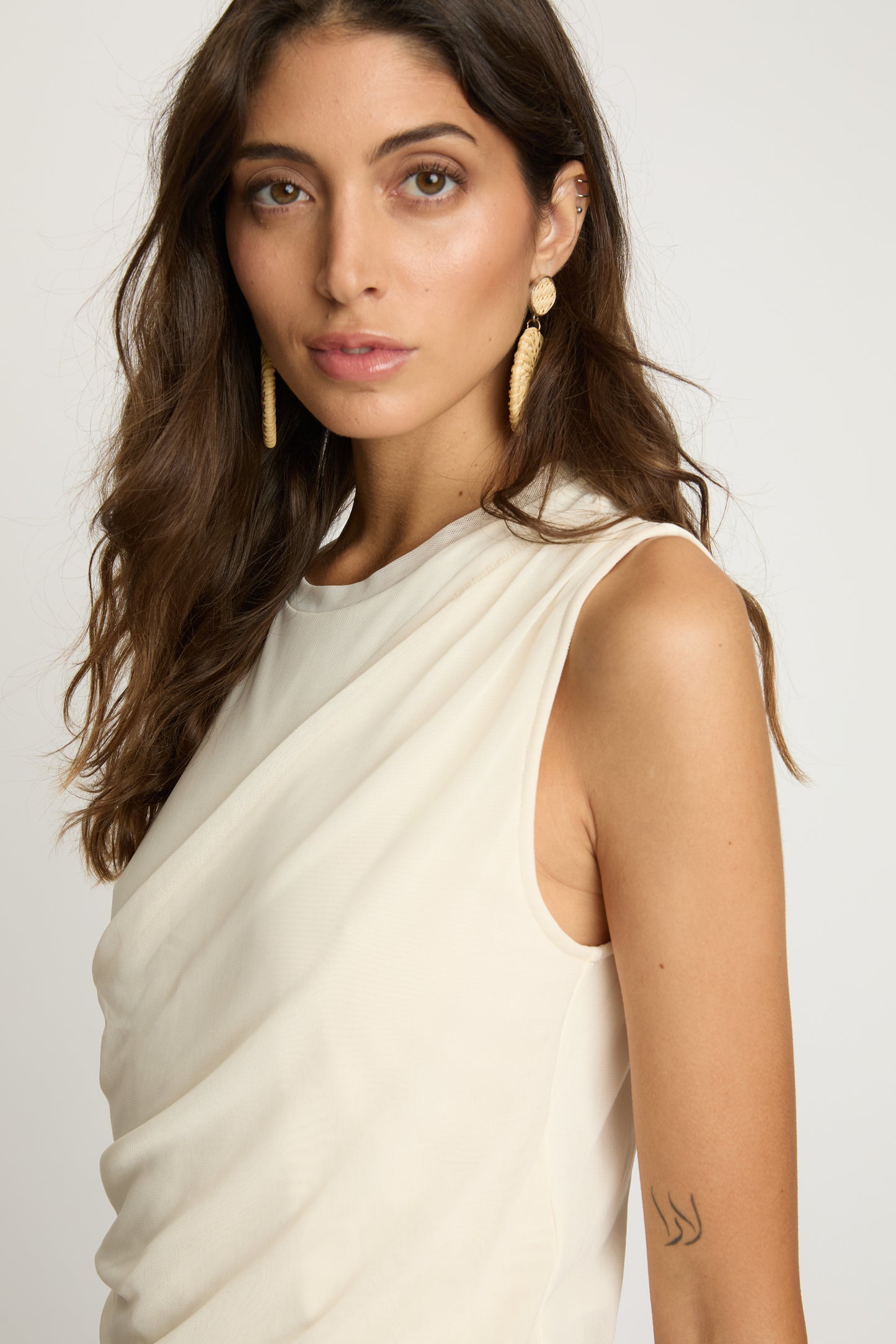Devi Top in Cream