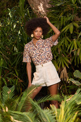 Taryn Top in Tuscan Tile