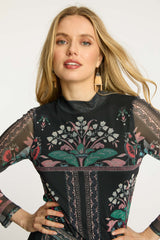 Marta Top in Twilight Bloom