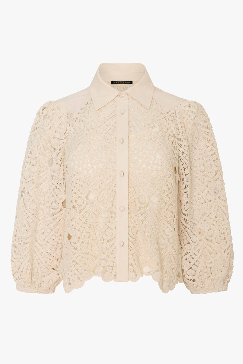 Caballero - Juliette Top - Natural Lace