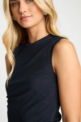 Devi Top in Navy