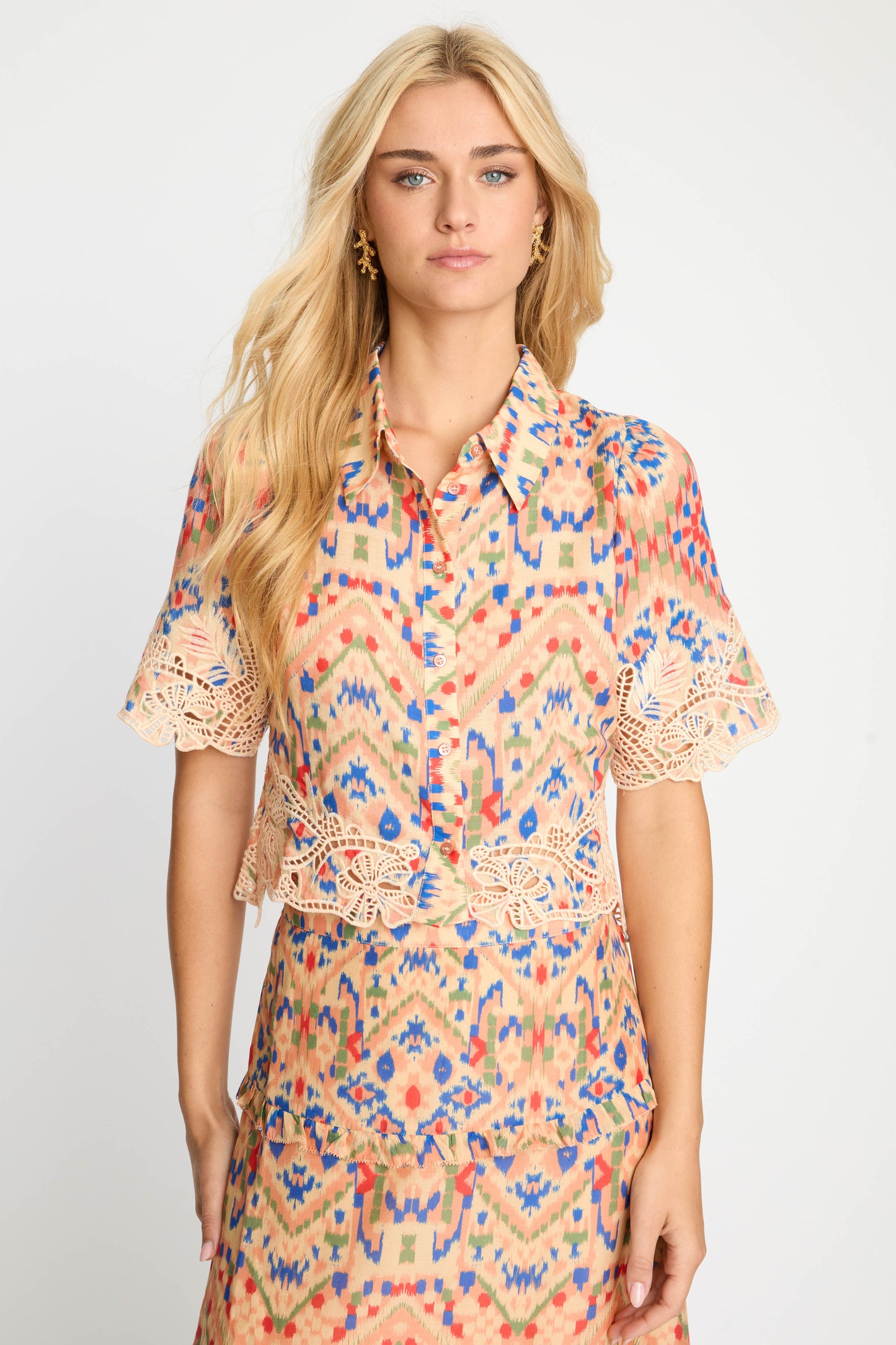 Tay Top in Sunset Ikat