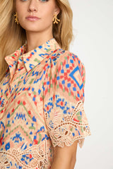 Tay Top in Sunset Ikat
